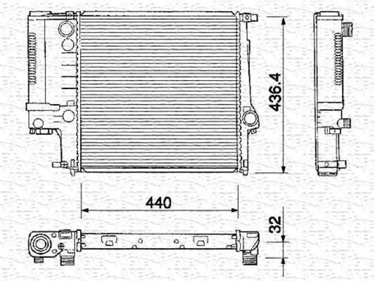 Radiateur, refroidissement du moteur