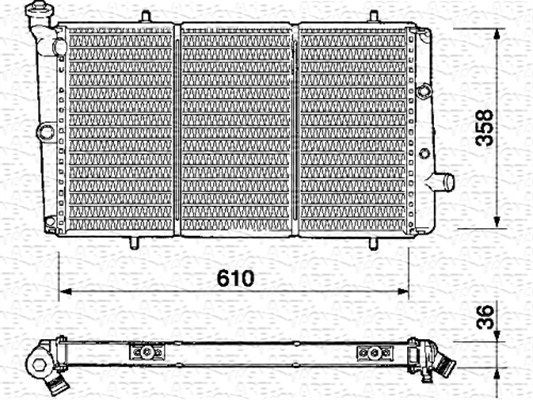 Radiateur, refroidissement du moteur