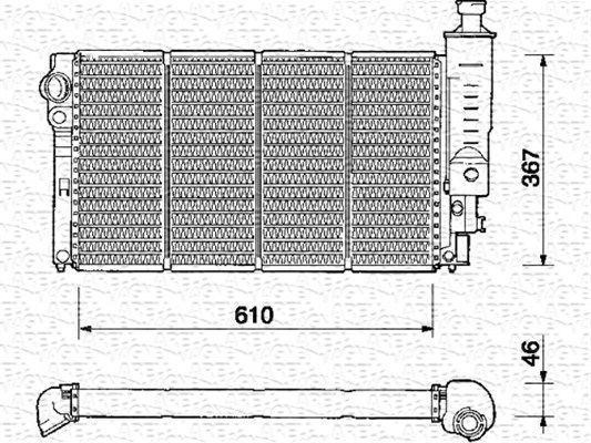 Radiateur, refroidissement du moteur