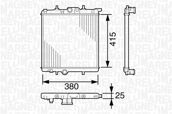 Radiateur, refroidissement du moteur