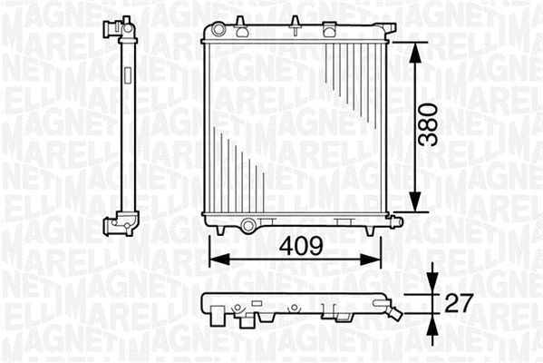 Radiateur, refroidissement du moteur