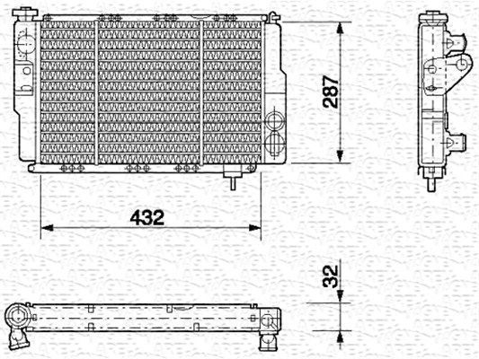 Radiateur, refroidissement du moteur