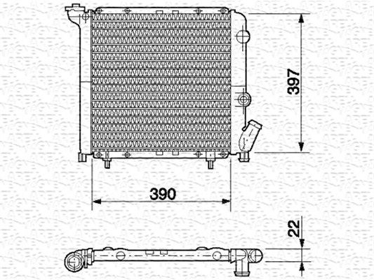 Radiateur, refroidissement du moteur