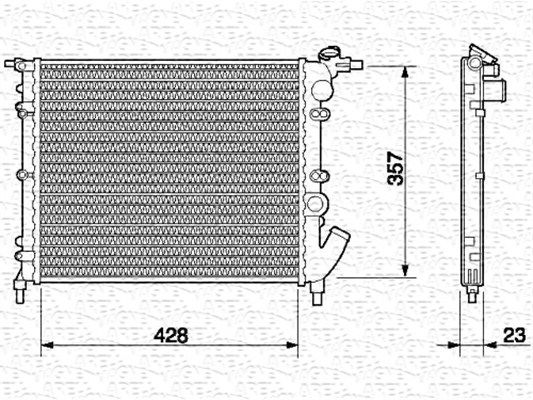 Radiateur, refroidissement du moteur