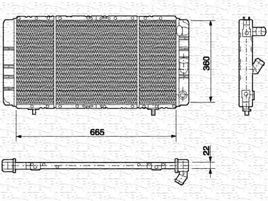 Radiateur, refroidissement du moteur