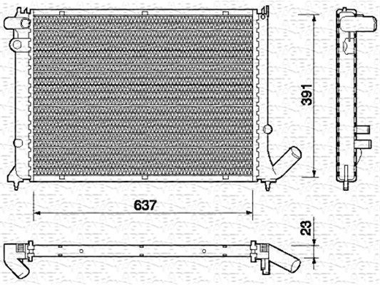 Radiateur, refroidissement du moteur