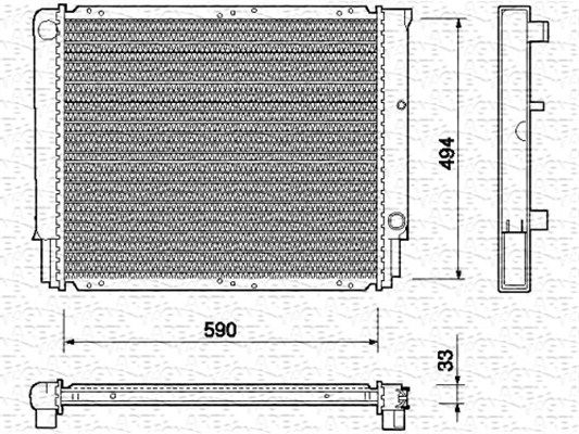 Radiateur, refroidissement du moteur