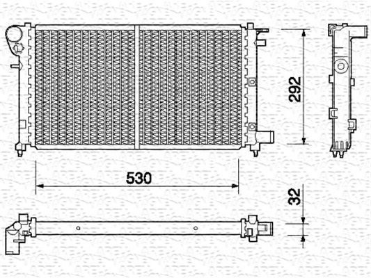 Radiateur, refroidissement du moteur