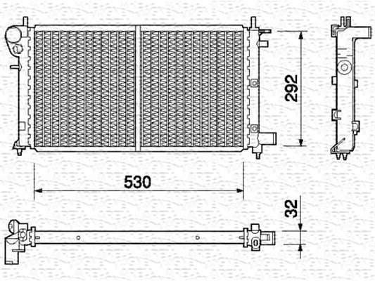 Radiateur, refroidissement du moteur