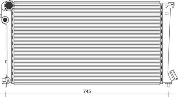 Radiateur, refroidissement du moteur