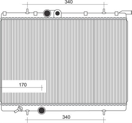 Radiateur, refroidissement du moteur