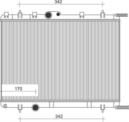 Radiateur, refroidissement du moteur