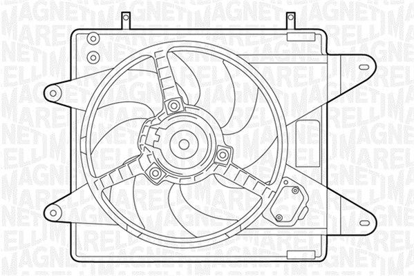 Ventilateur, refroidissement du moteur