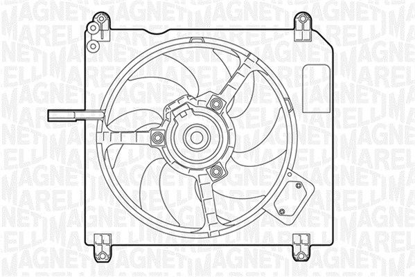 Ventilateur, refroidissement du moteur
