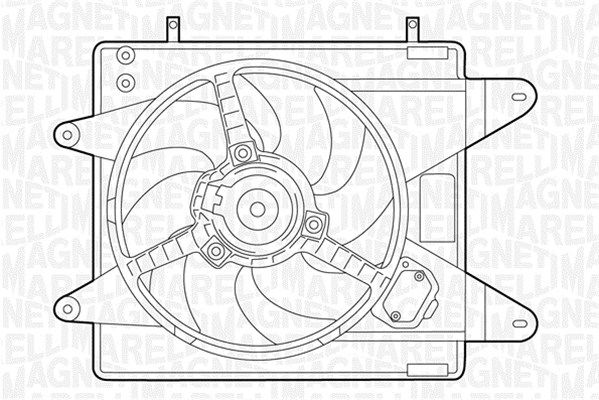 Ventilateur, refroidissement du moteur