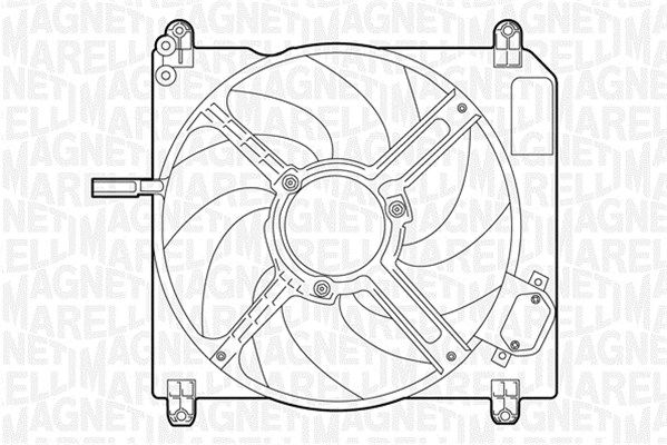 Ventilateur, refroidissement du moteur