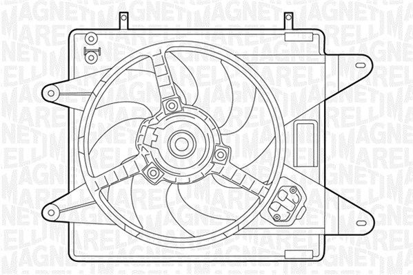 Ventilateur, refroidissement du moteur