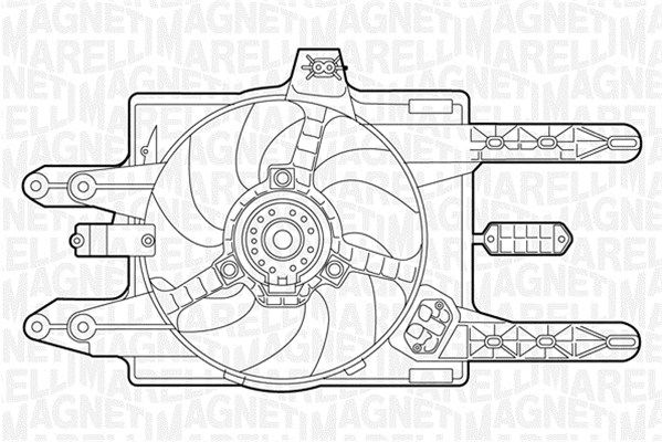 Ventilateur, refroidissement du moteur