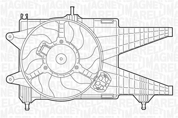 Ventilateur, refroidissement du moteur