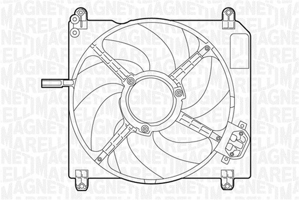 Ventilateur, refroidissement du moteur