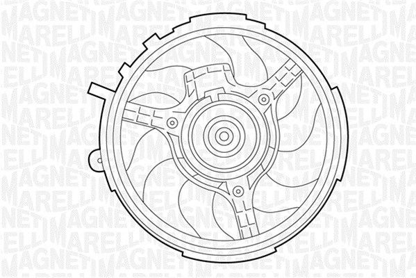 Ventilateur, refroidissement du moteur