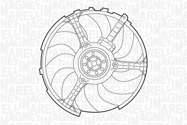 Ventilateur, refroidissement du moteur
