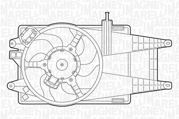 Ventilateur, refroidissement du moteur