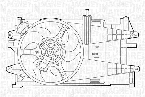 Ventilateur, refroidissement du moteur