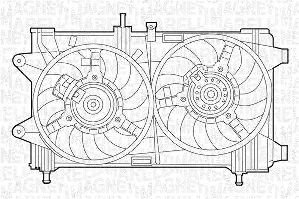 Ventilateur, refroidissement du moteur