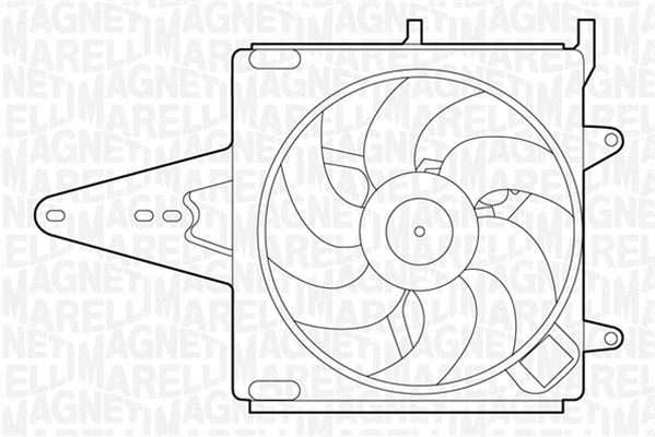 Ventilateur, refroidissement du moteur