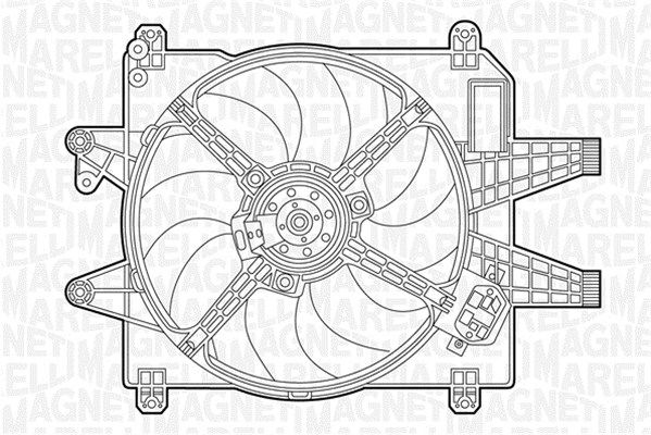 Ventilateur, refroidissement du moteur
