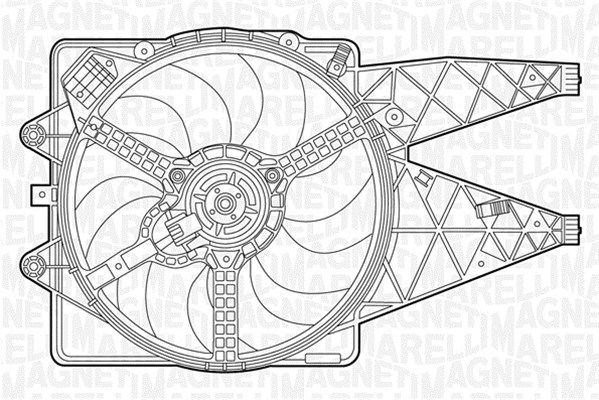 Ventilateur, refroidissement du moteur