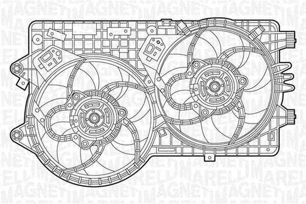 Ventilateur, refroidissement du moteur