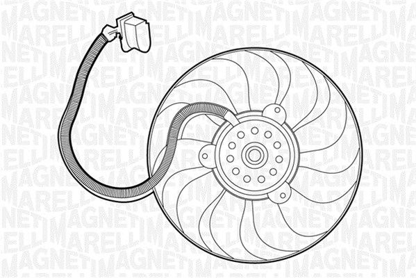 Ventilateur, refroidissement du moteur