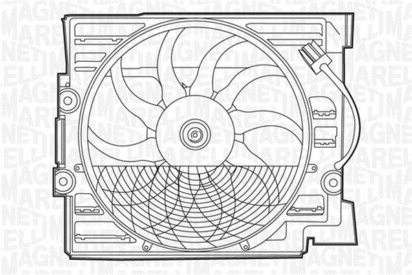 Ventilateur, refroidissement du moteur