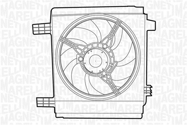 Ventilateur, refroidissement du moteur