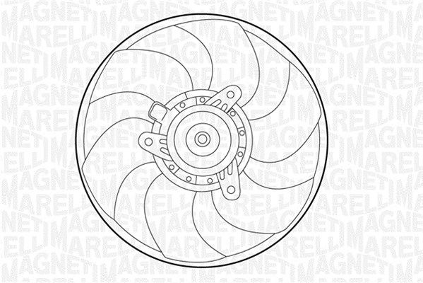 Ventilateur, refroidissement du moteur