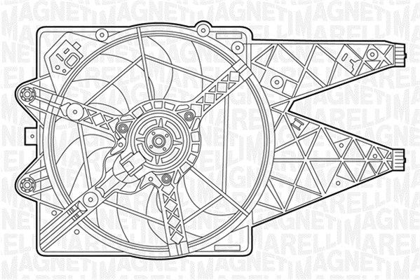 Ventilateur, refroidissement du moteur
