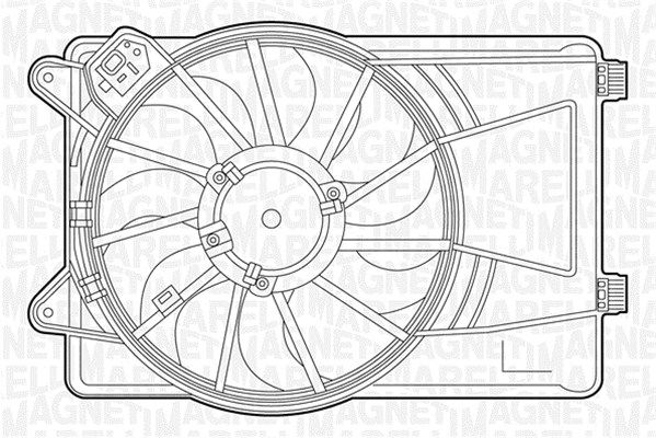 Ventilateur, refroidissement du moteur