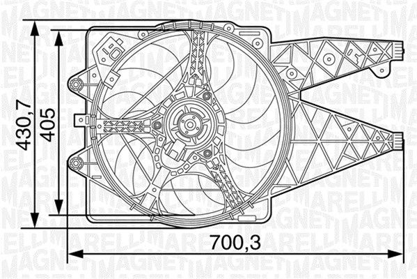 Ventilateur, refroidissement du moteur