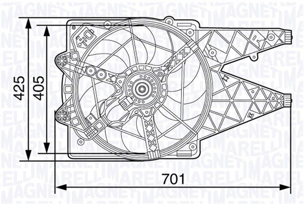 Ventilateur, refroidissement du moteur