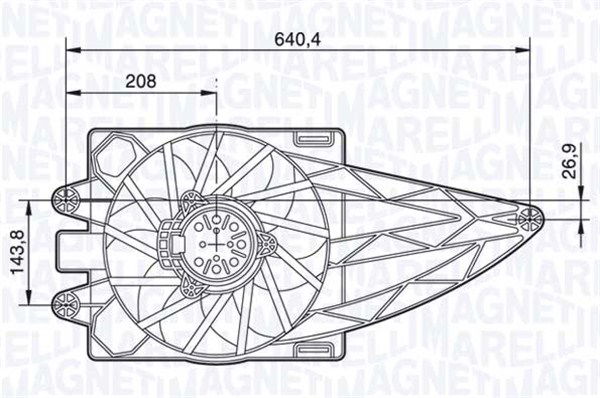 Ventilateur, refroidissement du moteur