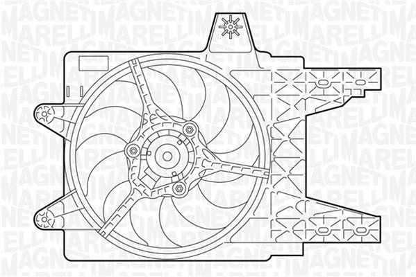 Ventilateur, refroidissement du moteur