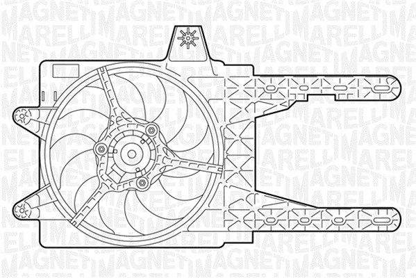 Ventilateur, refroidissement du moteur