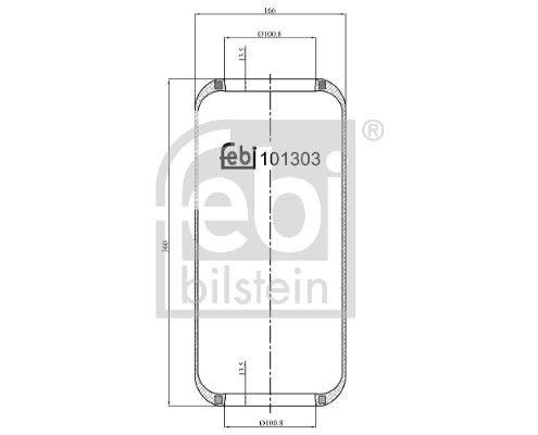 Soufflet à air, suspension pneumatique