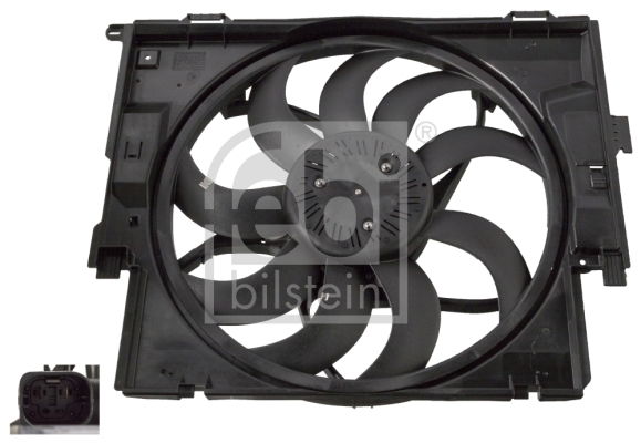 Ventilateur, refroidissement du moteur