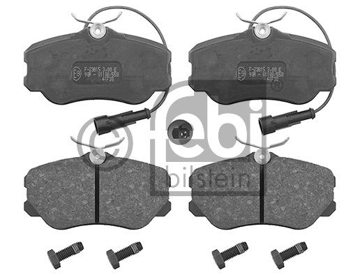 Kit de plaquettes de frein, frein à disque