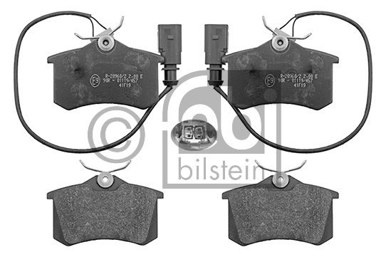 Kit de plaquettes de frein, frein à disque