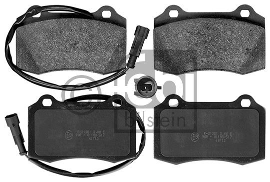 Kit de plaquettes de frein, frein à disque