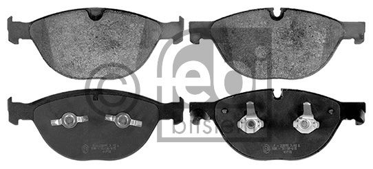 Kit de plaquettes de frein, frein à disque